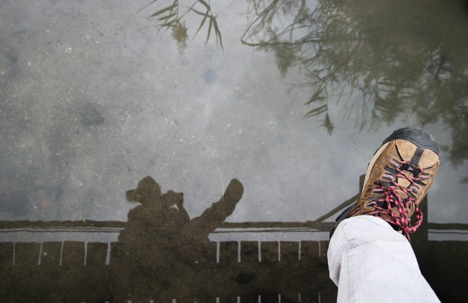 Self-Portrait Without a Fish | fine art photograph by Smadar Barnea | E20-1511-06-5924 Self-Portrait Without a Fish | fine art photograph by Smadar Barnea | E20-1511-06-5924